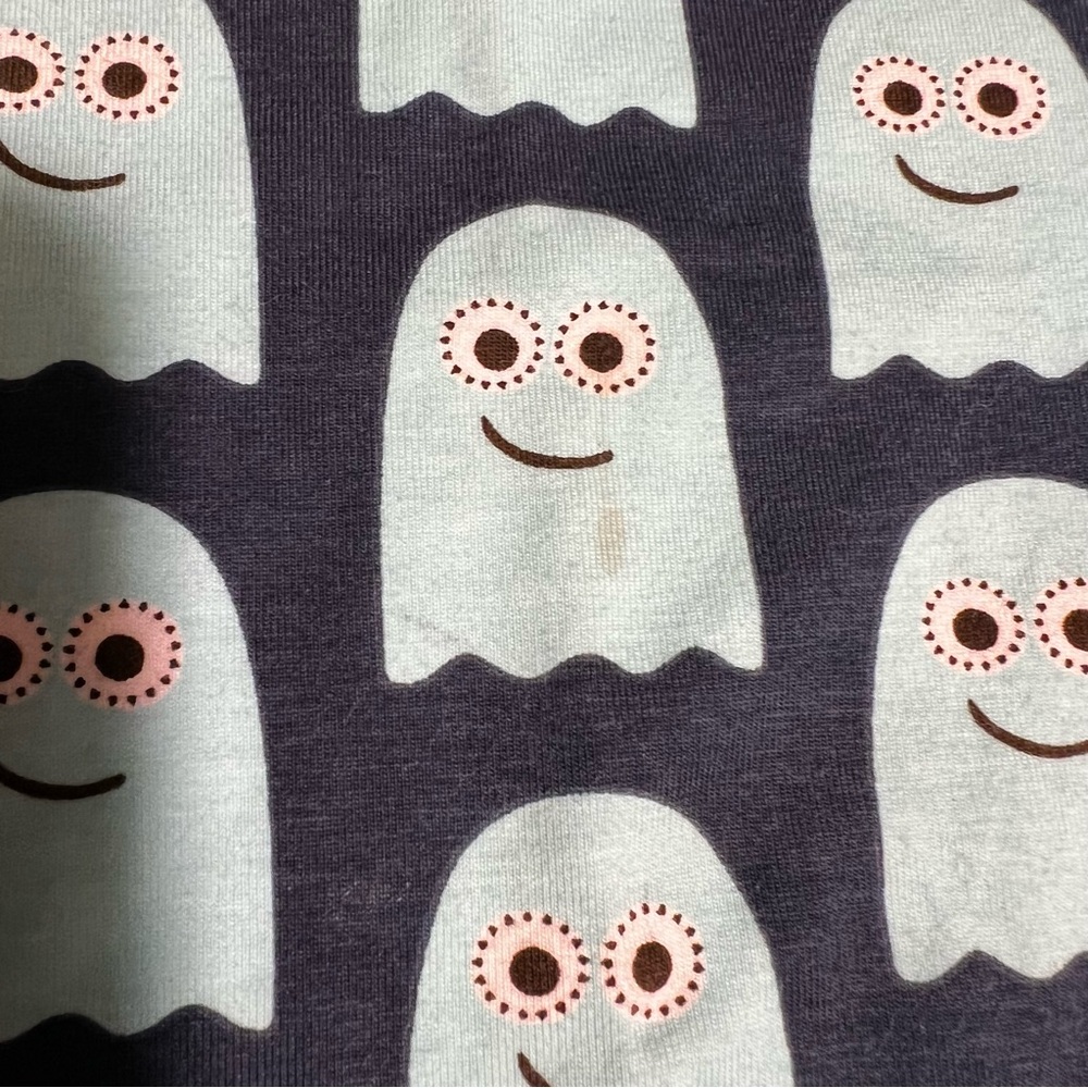 Maxomorra Girls Dress 10-12 146/152 Ghosts Halloween Fall Pockets Long Sleeve - Picture 6 of 10